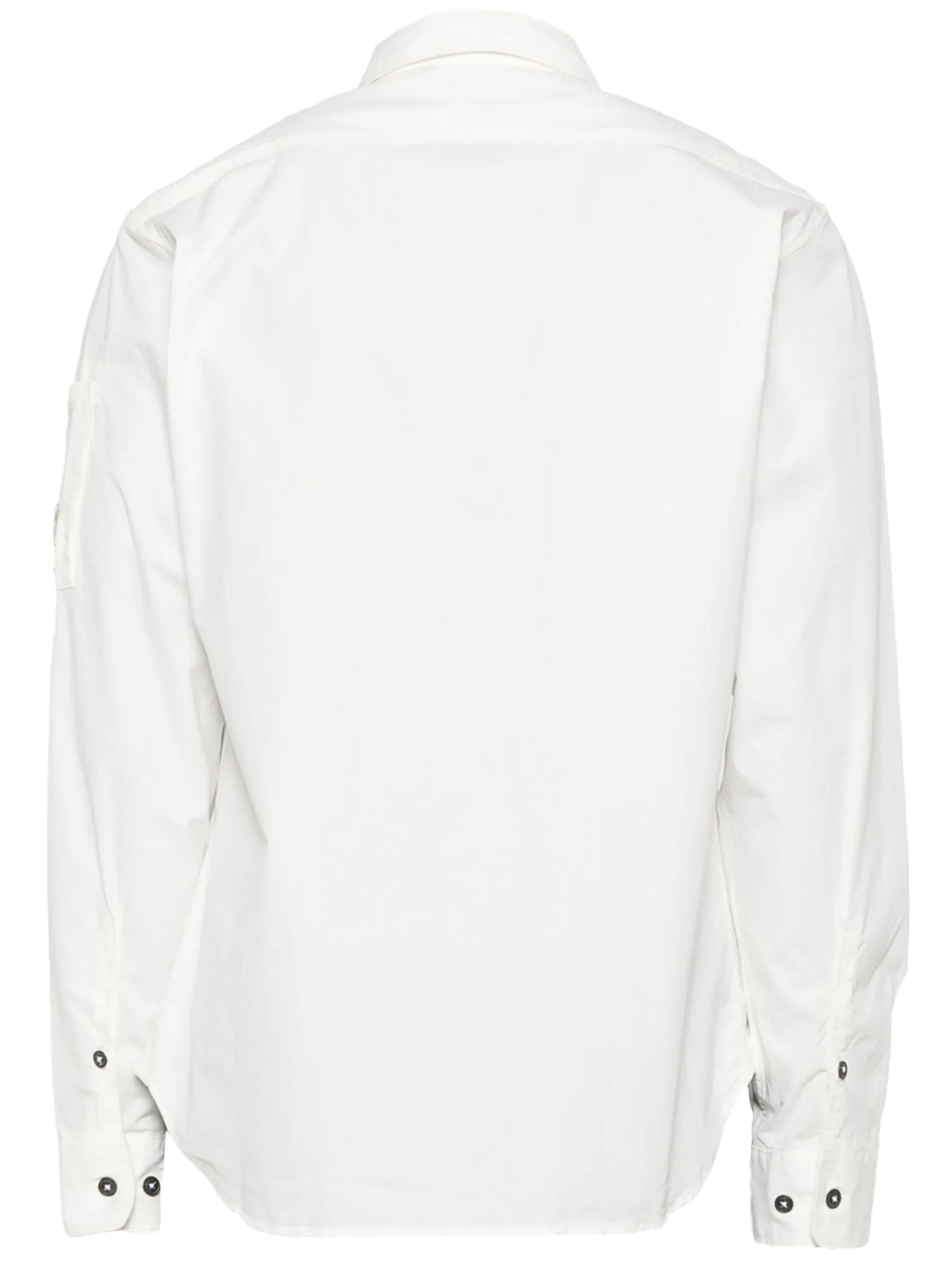 Long-Sleeve Classic Collar Shirt With Minimalistic Design