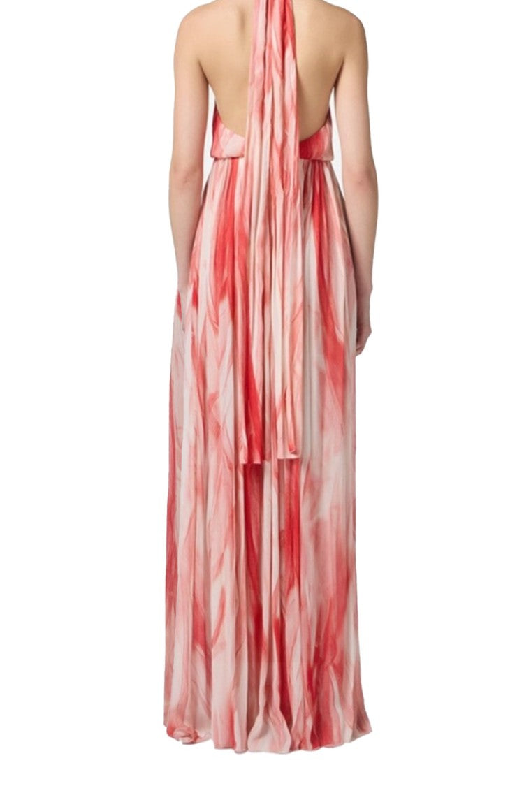 Maxi Dress With Halter Neck