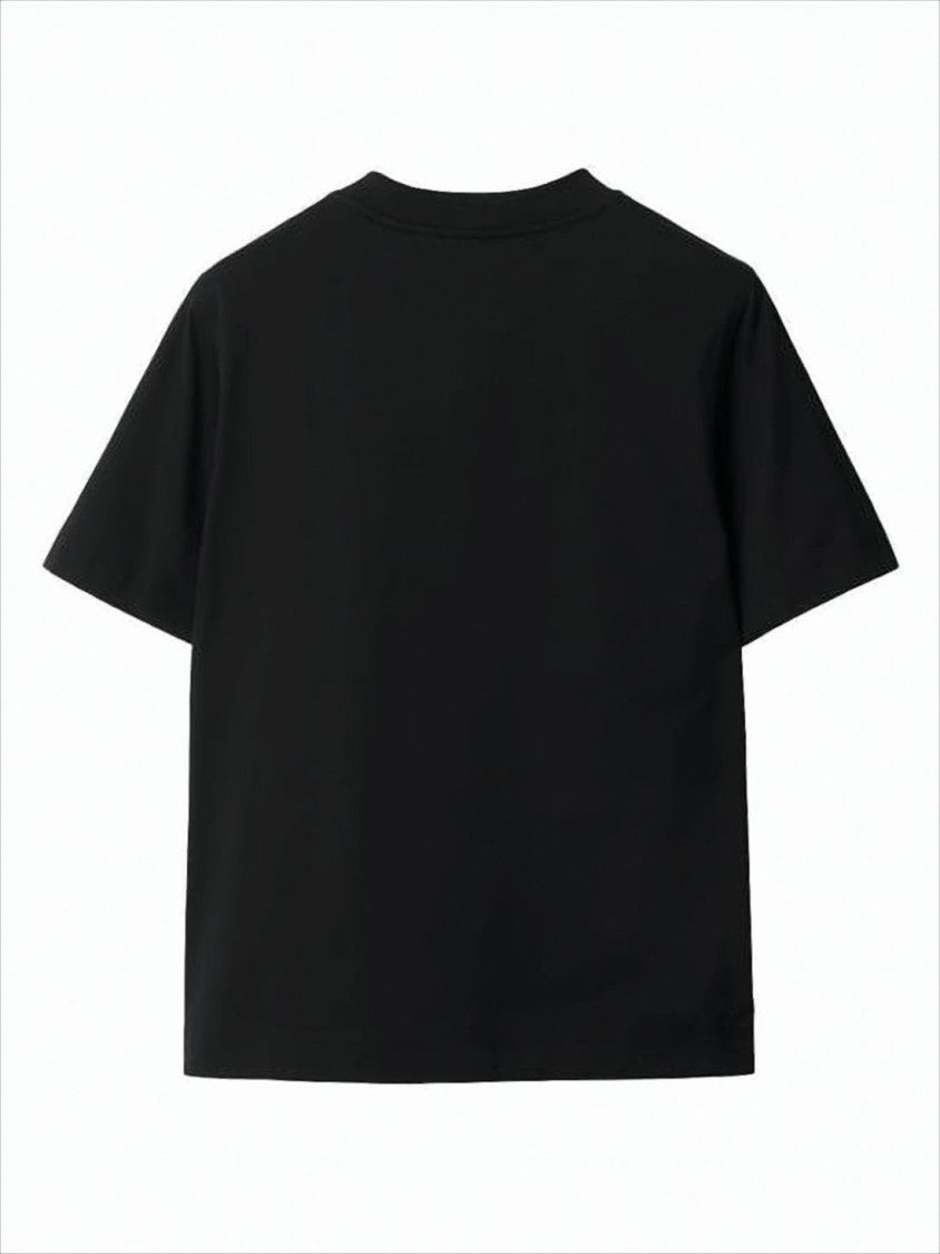 Black Cropped T-Shirt