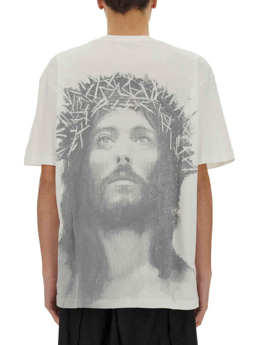 Jesus Love All Print T-Shirt
