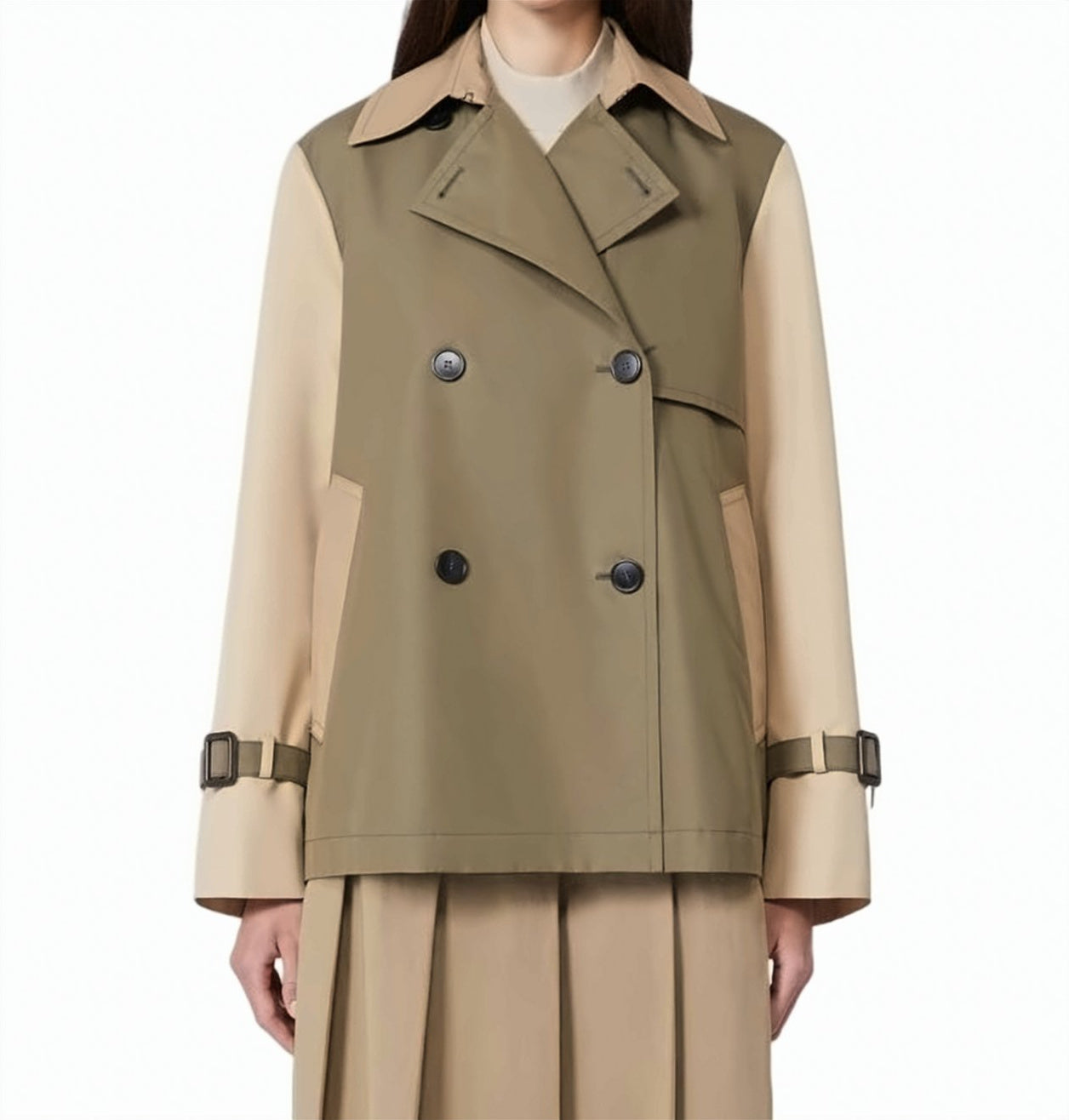 Wkdbiglia Technical Gabardine Trench Coat