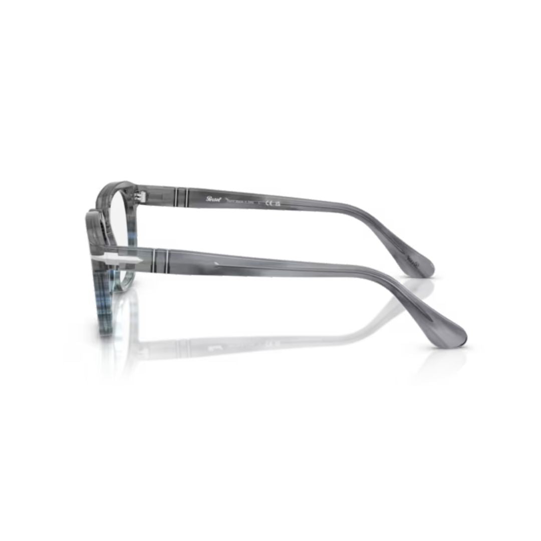 0po3376v Translucent Acetate Eyeglasses with Gradient Finish