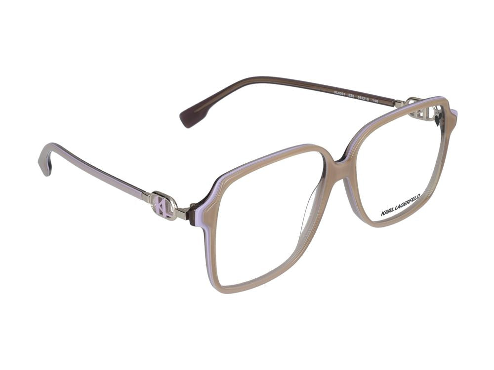 Eyeglasses Karl Lagerfeld KL6091 238 Beige/Lilac 56/13/140