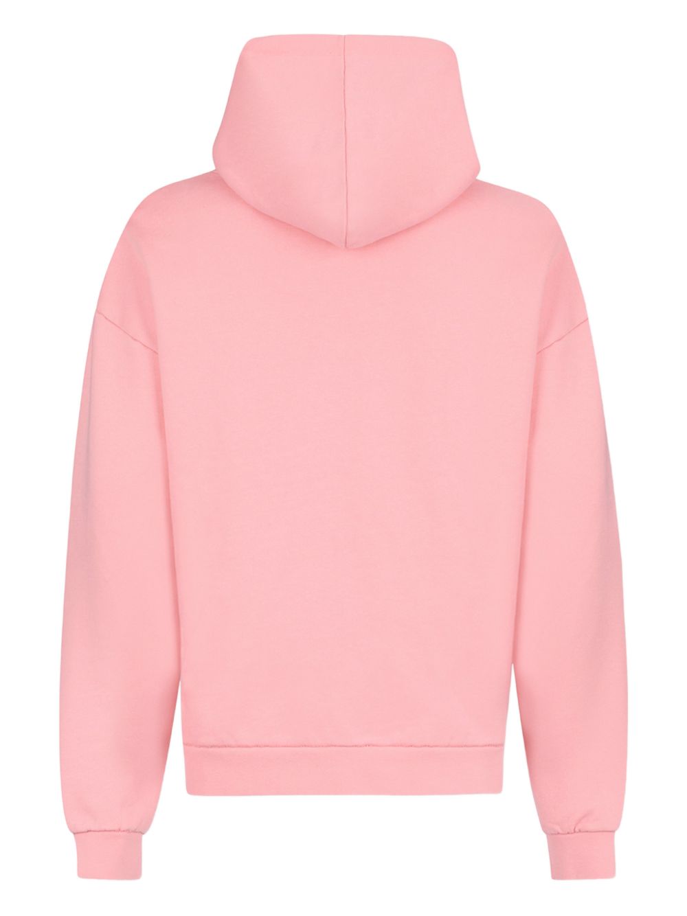 Soft Pink Drawstring Hoodie With Pouch Pocket