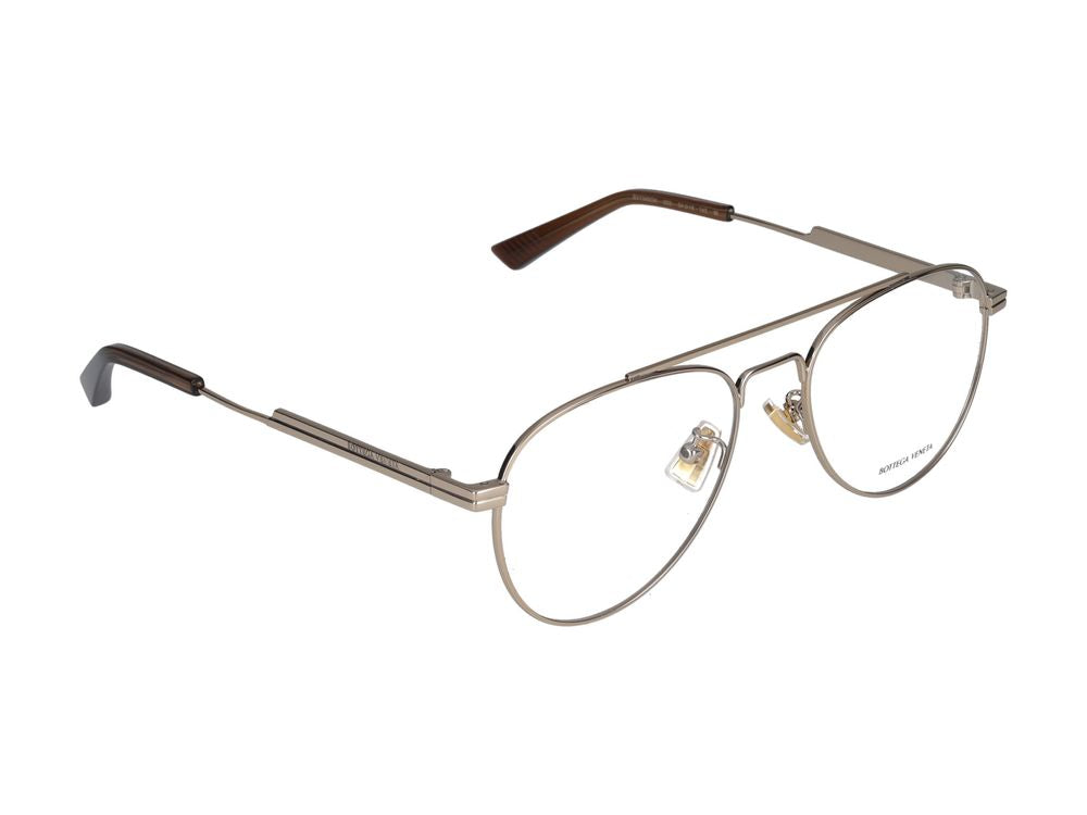 Eyeglasses Bottega Veneta BV1340OK 003 gold gold transparent 54/18/145