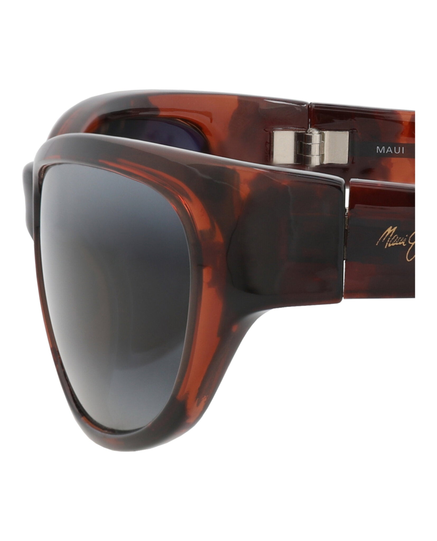 Square-Frame Nylon Sunglasses