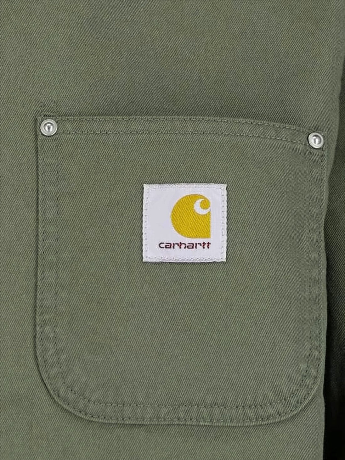 Boxy Cotton Jacket with Button-Up Front
