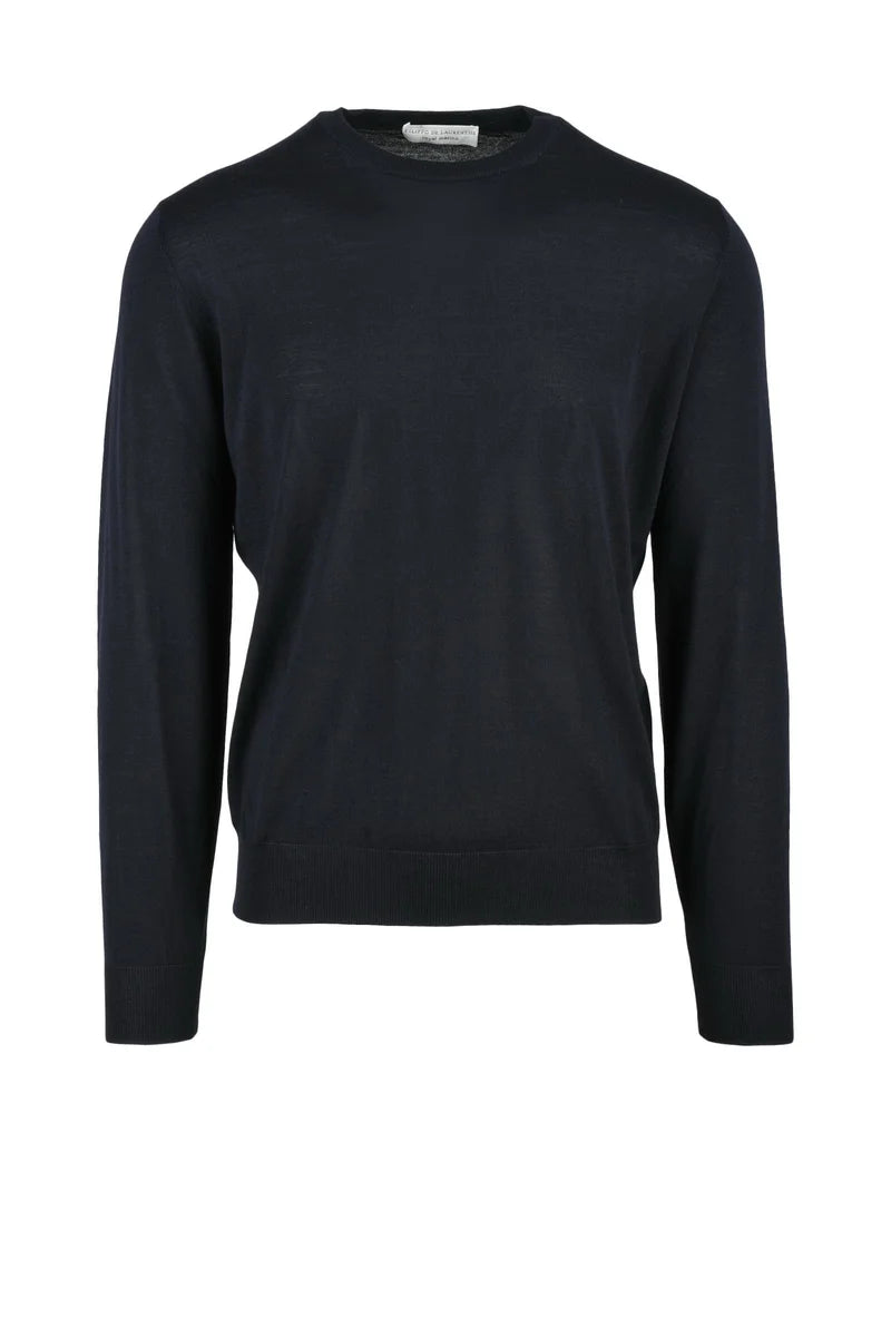 Merino Wool Men's Crew Neck Sweater