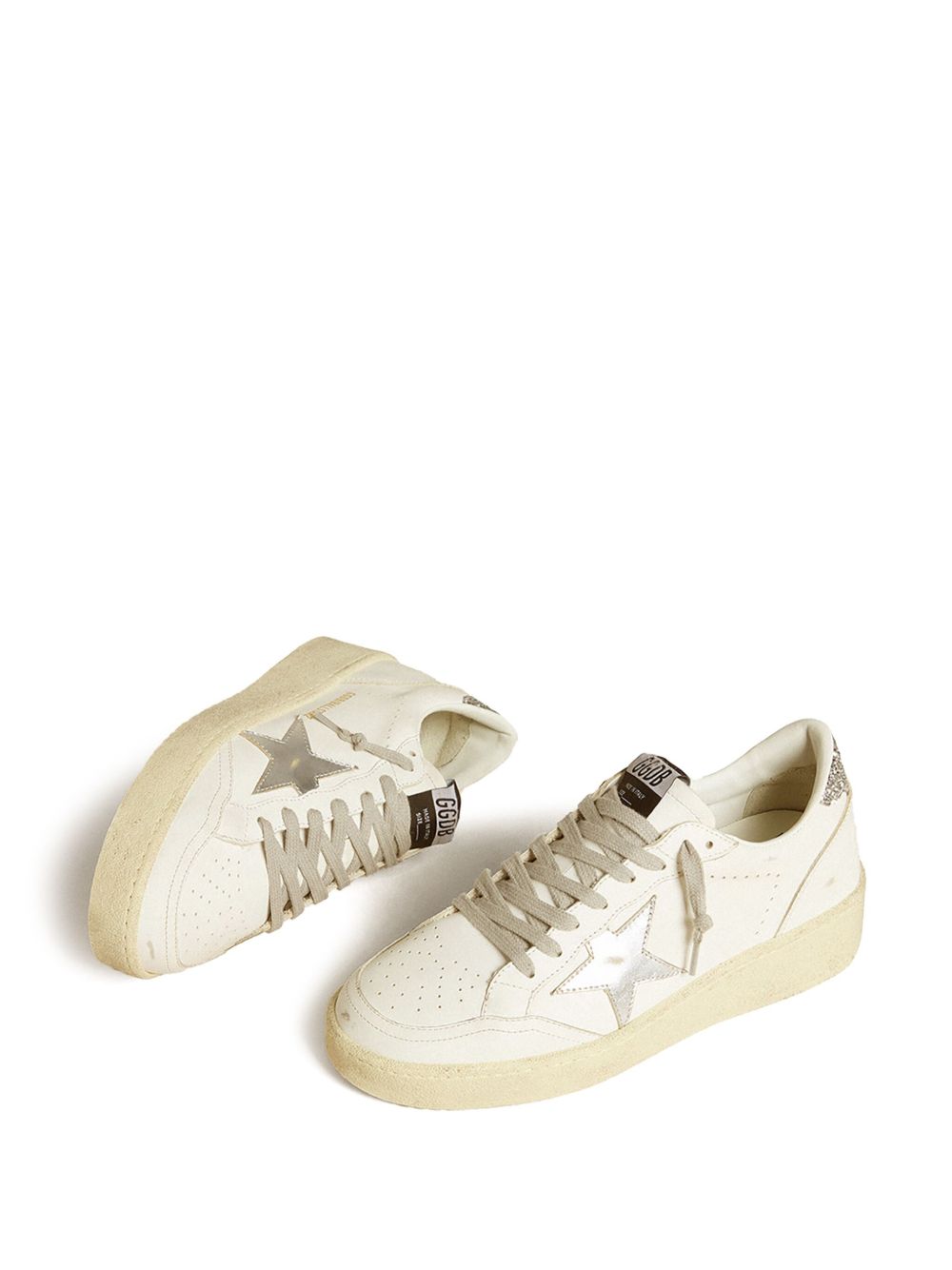 Low-Top Sneakers with Silk