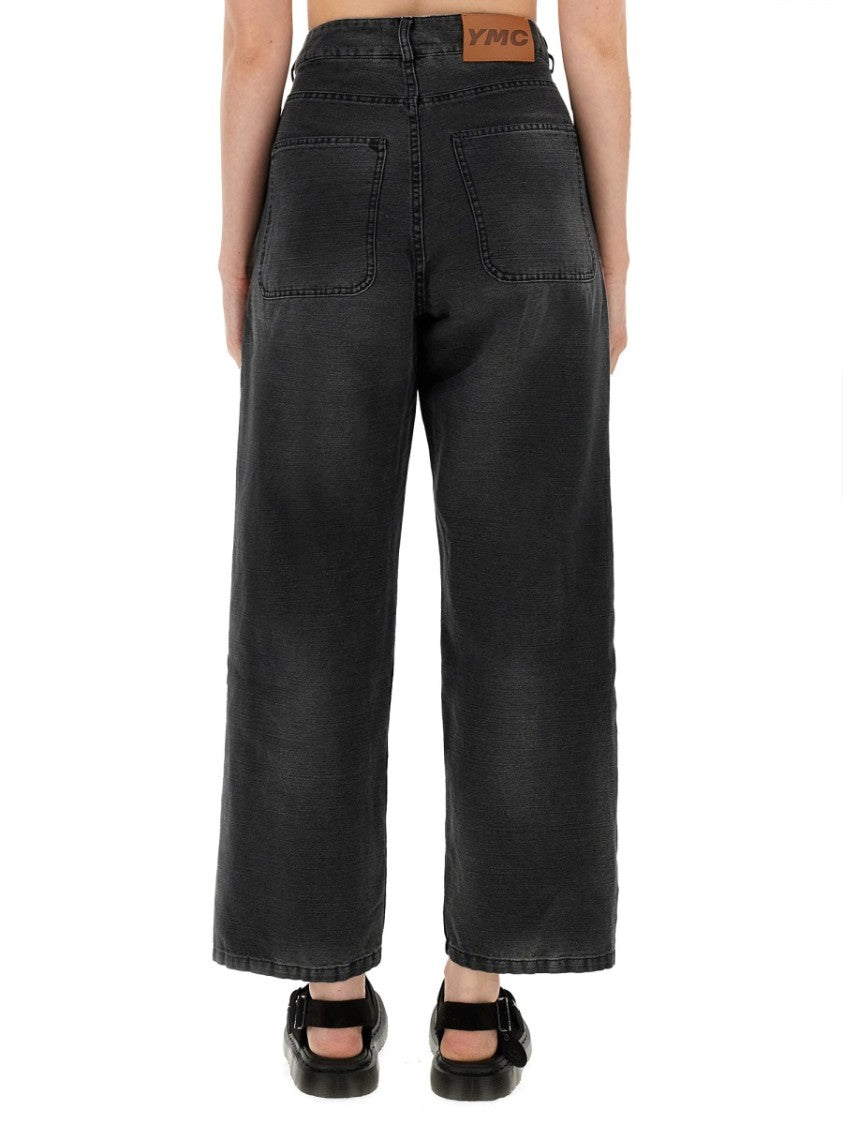 "Silver" High-Waisted Jeans