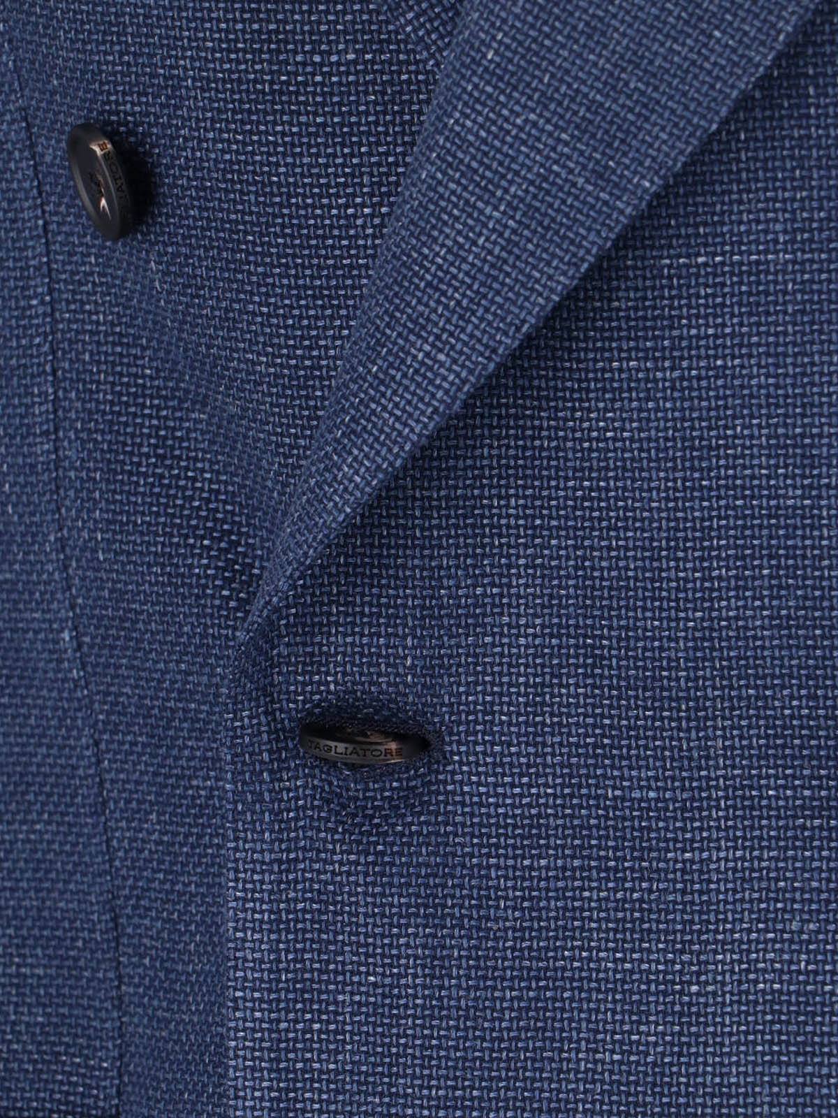 Tailored Black Jacket With Notched Lapel And Flap Pockets