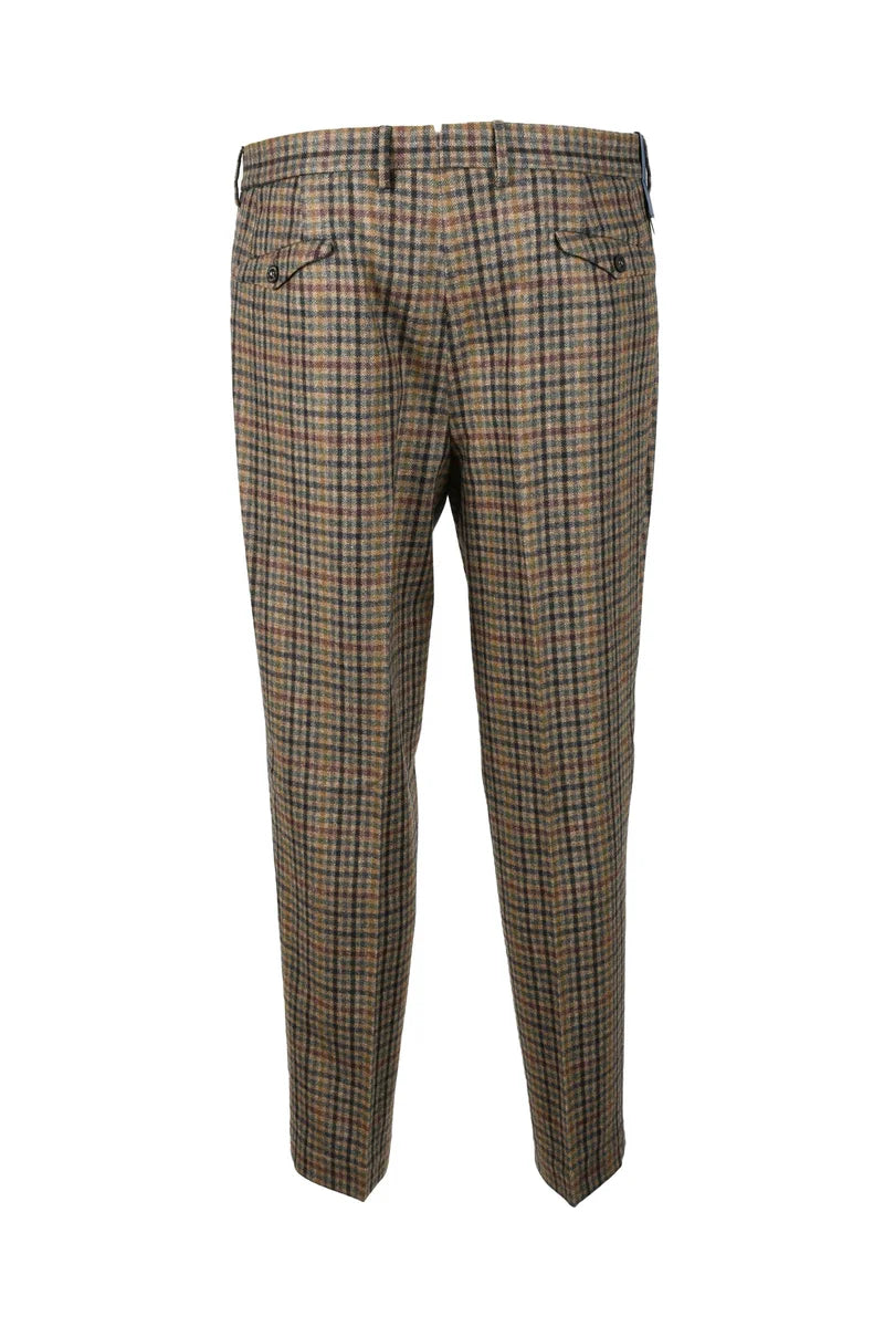 Wool Trousers - Brown