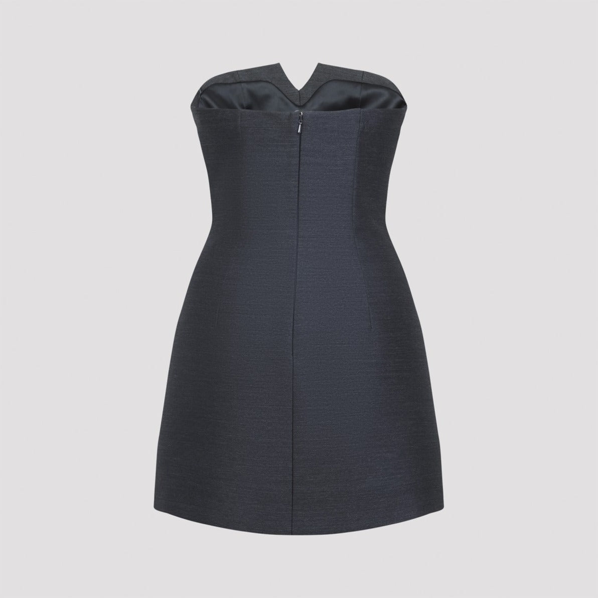 Structured Strapless Mini Dress