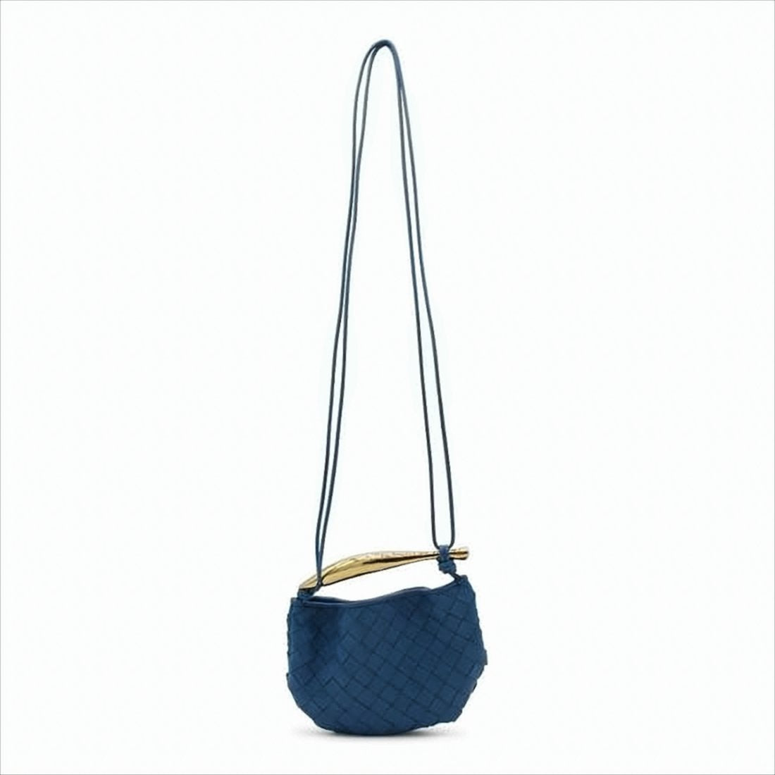 Woven Lambskin Crossbody Bag