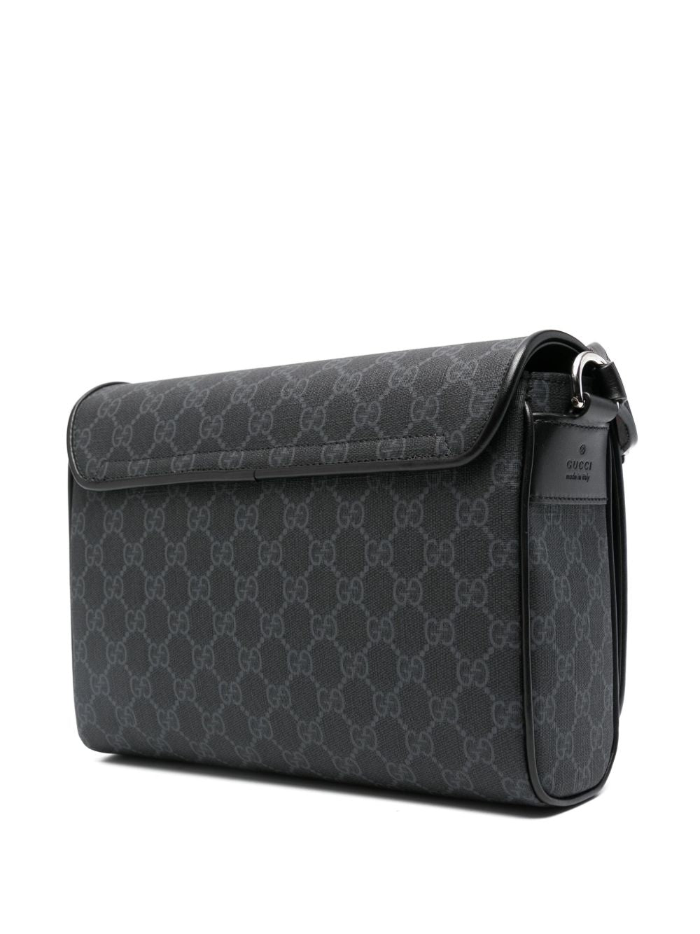 Rectangular Crossbody Bag With Monogram Design