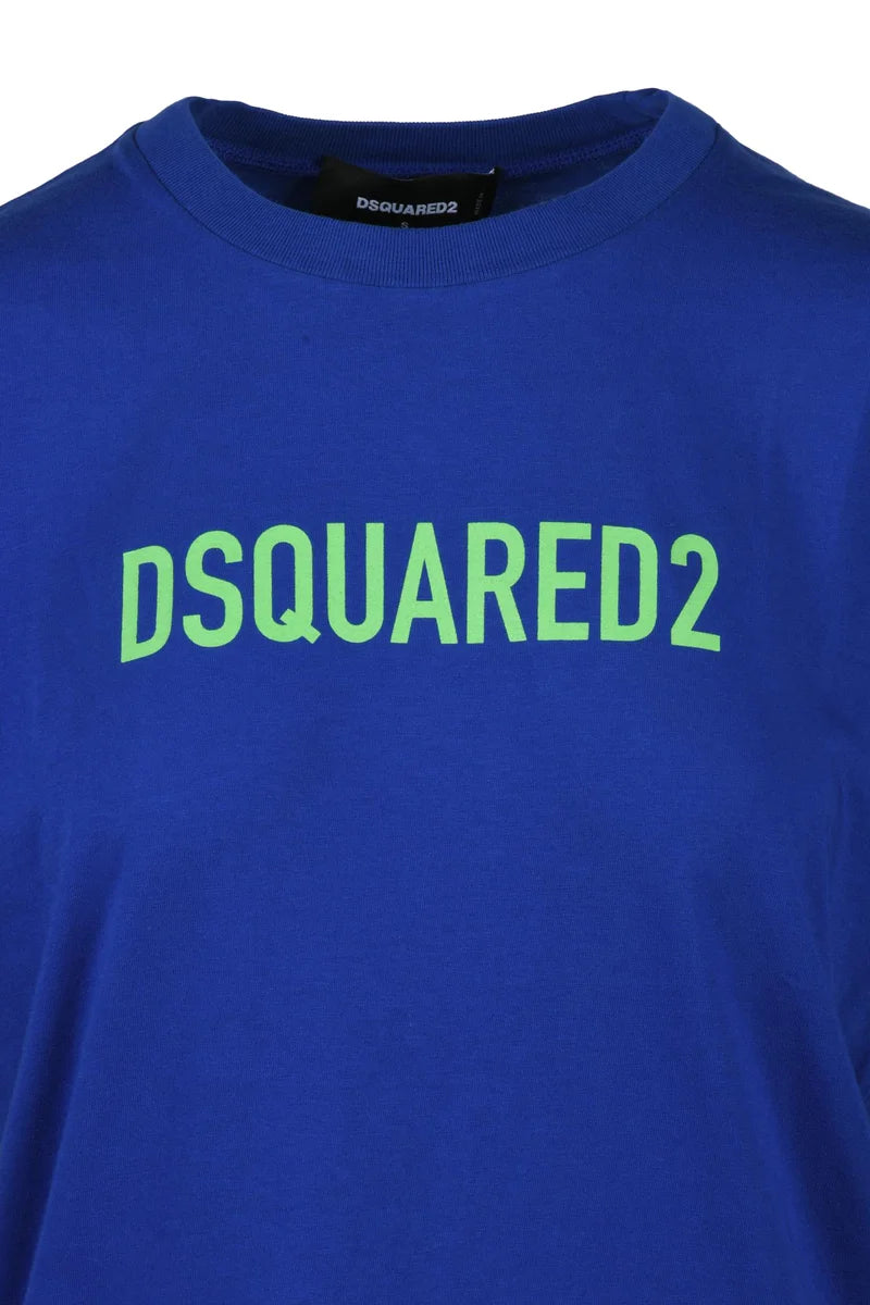 Crew Neck T-shirt - Royal Blue