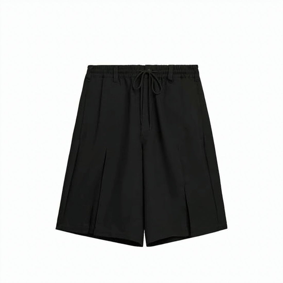Mid-Thigh Shorts with Drawstring Waistband