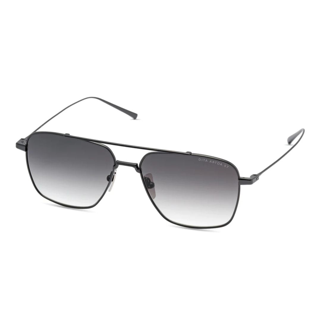 Artoa.57 Rectangular Gradient-Tint Sunglasses with Double Bridge Design