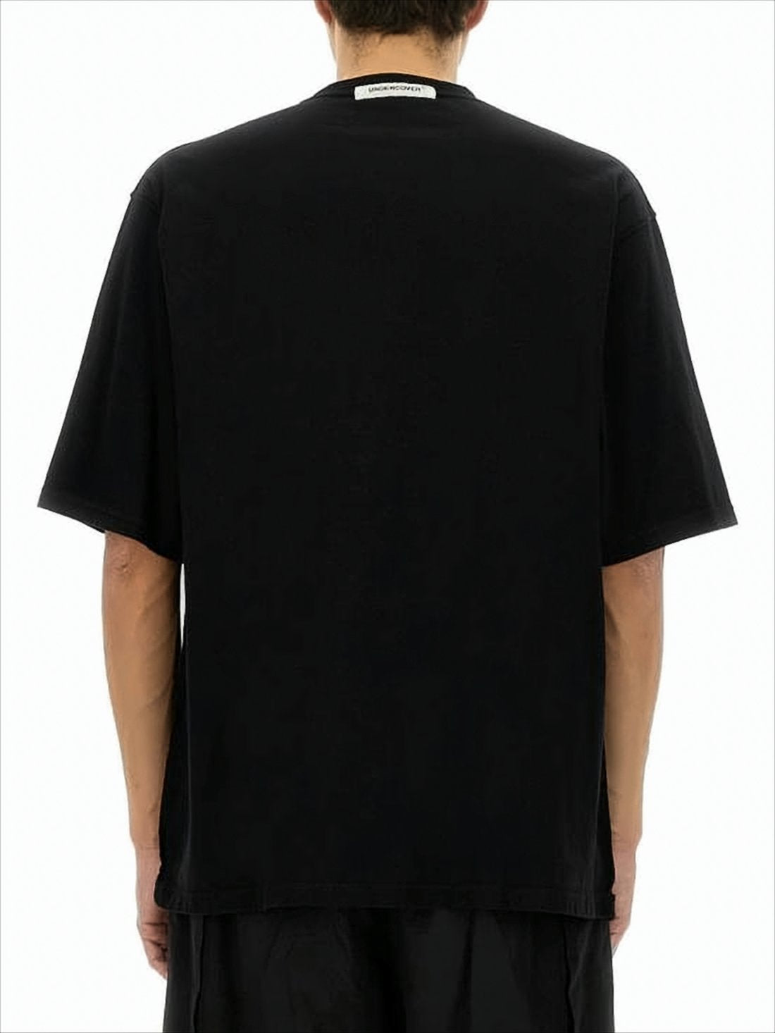 Relaxed Fit Black Graphic T-Shirt