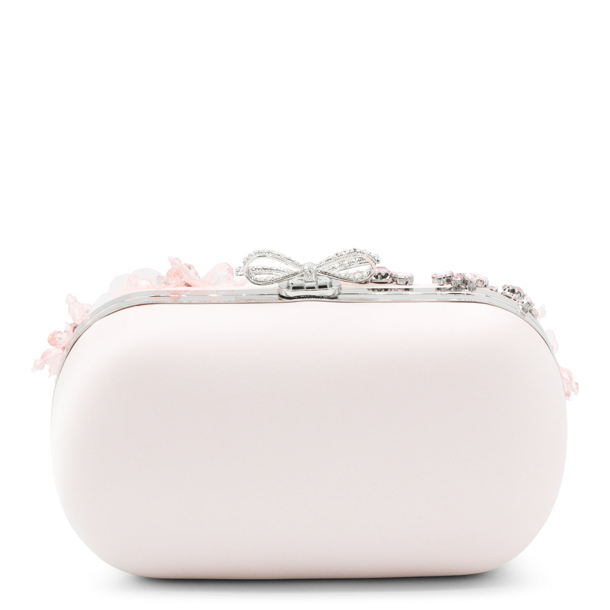 Pink Embellished Clutch