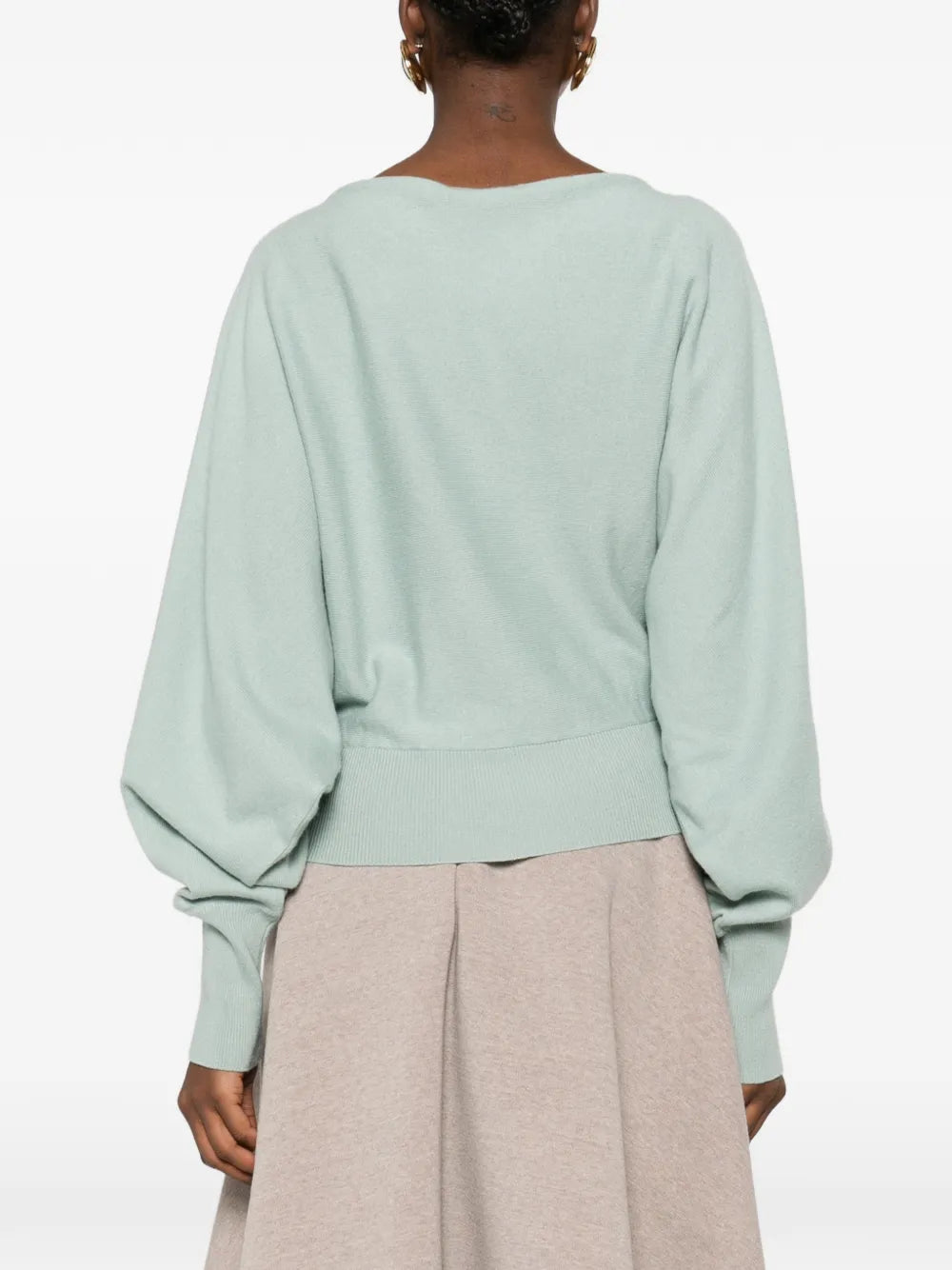 Classic Knit Sweater with Design
