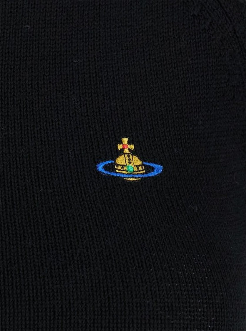 Fitted Short-Sleeve Turtleneck Sweater