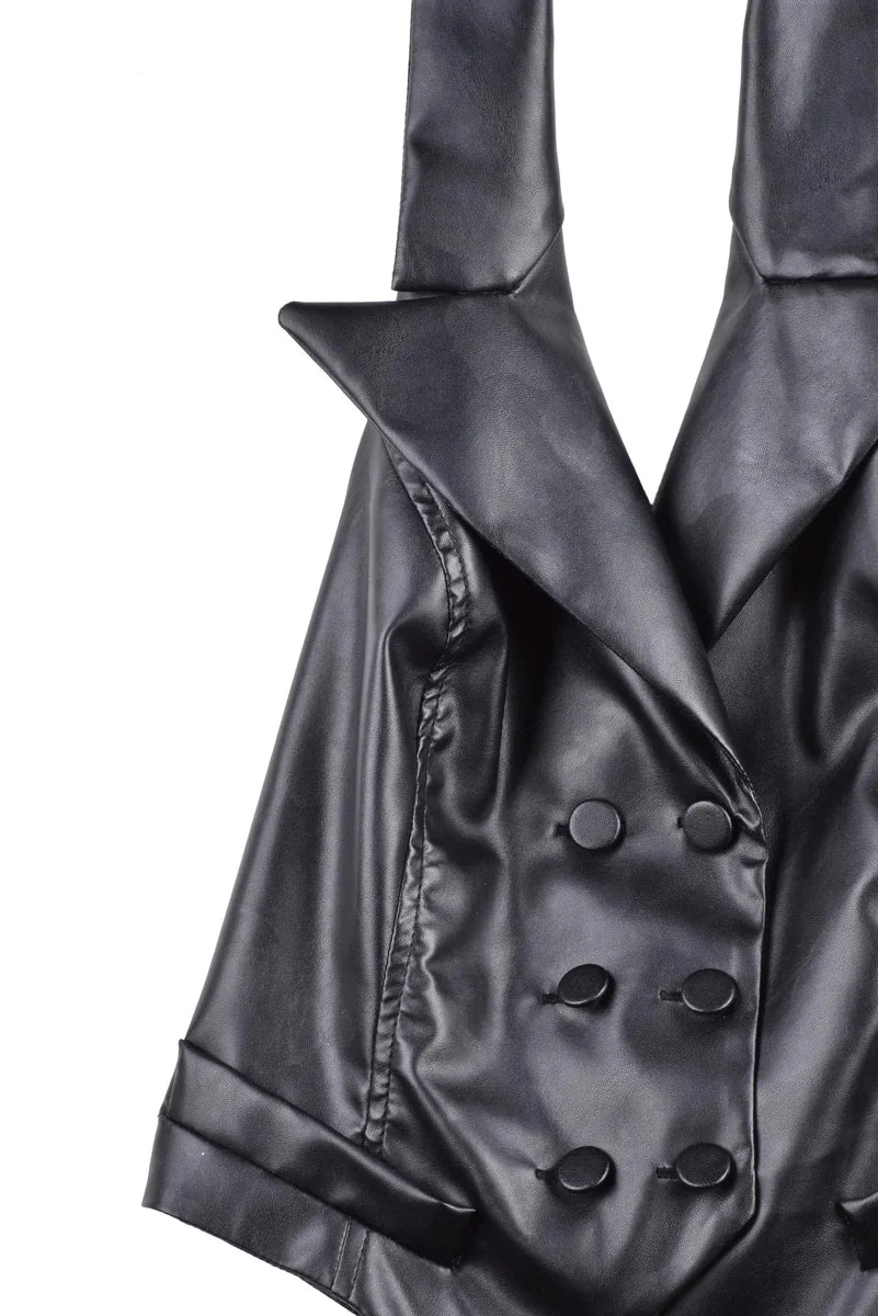 Vest Polyester - Black