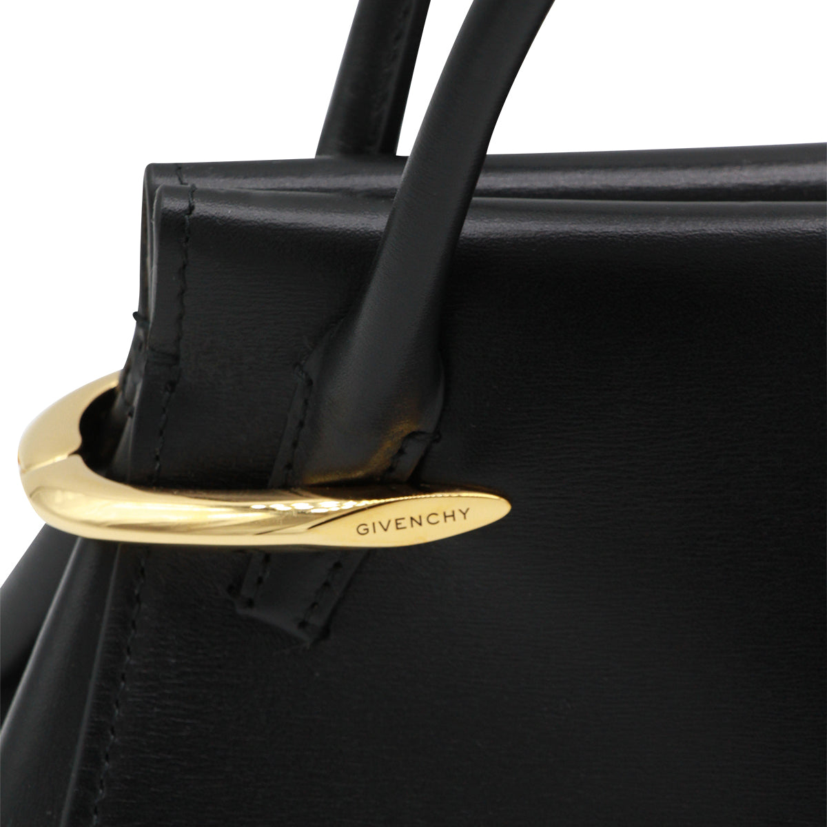Pinch Mini Top Handle Bag with Gold-tone Hardware