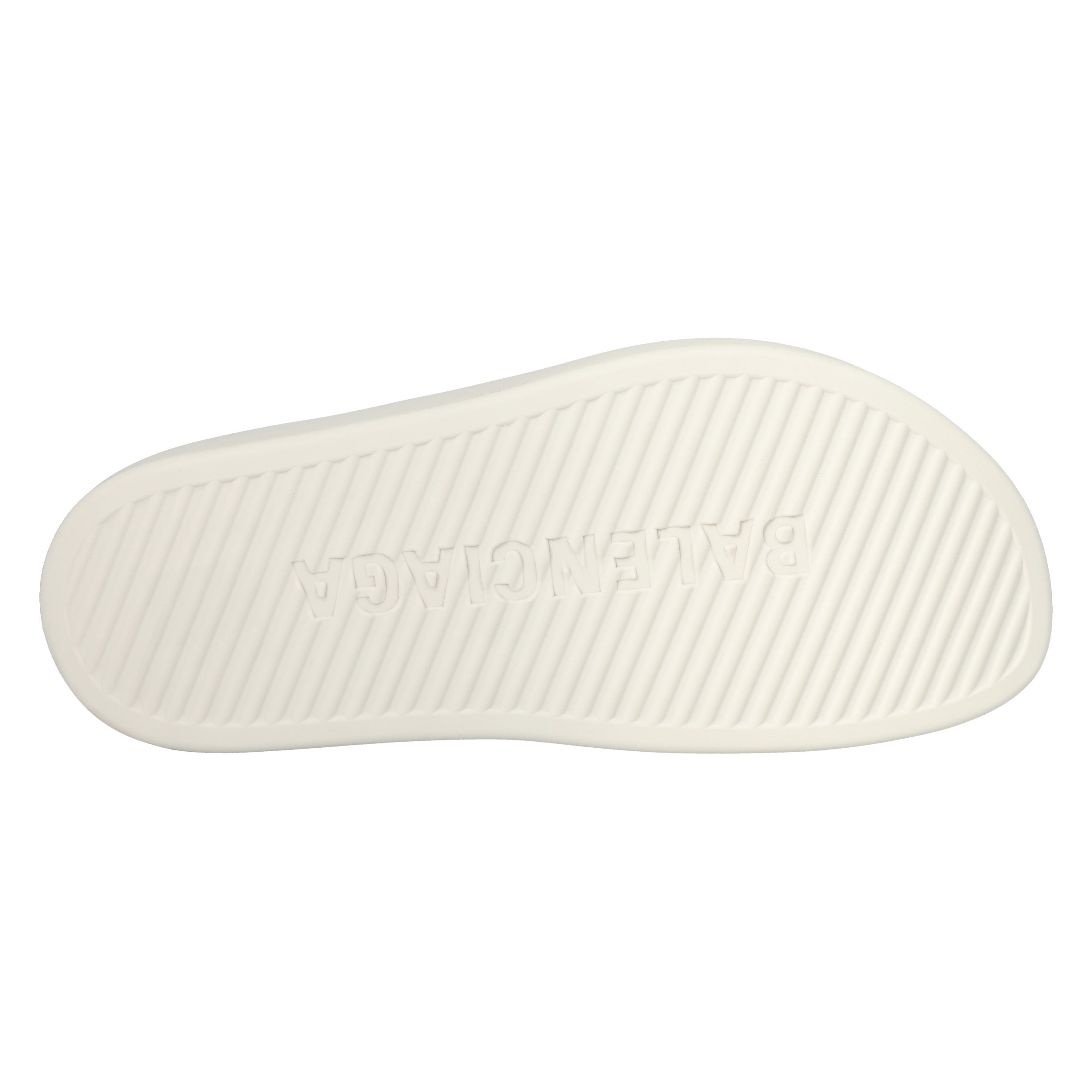 Mule Slide In Nacre Beige