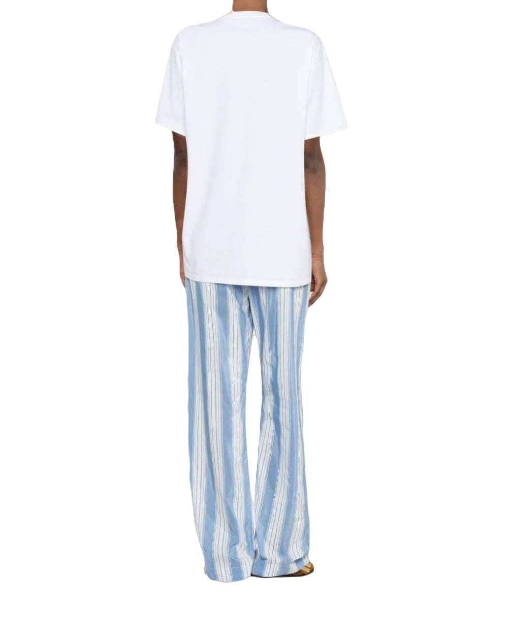 Minimalist Straight-Cut Tee in Organic Cotton