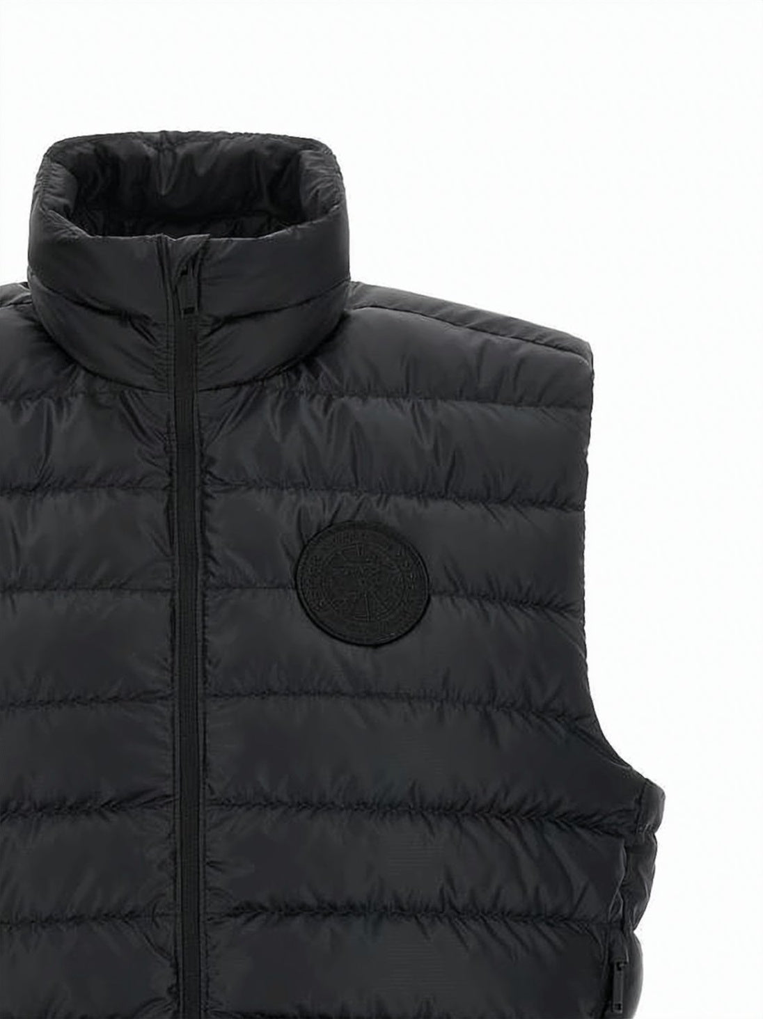 Quilted Sleeveless Down Vest