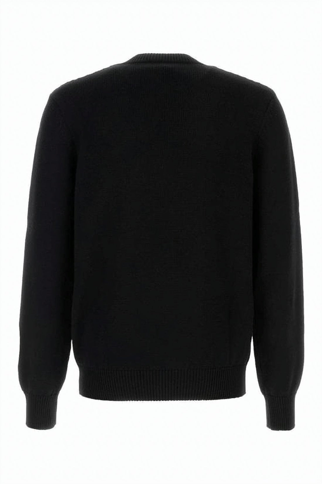 Classic Black Wool Sweatshirt