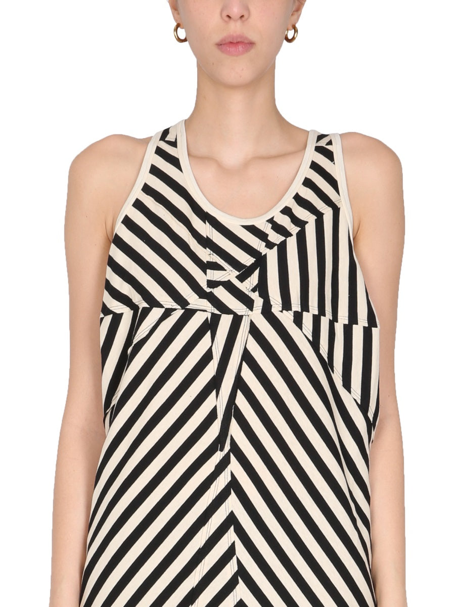 Geometric Print Sleeveless Tank Top
