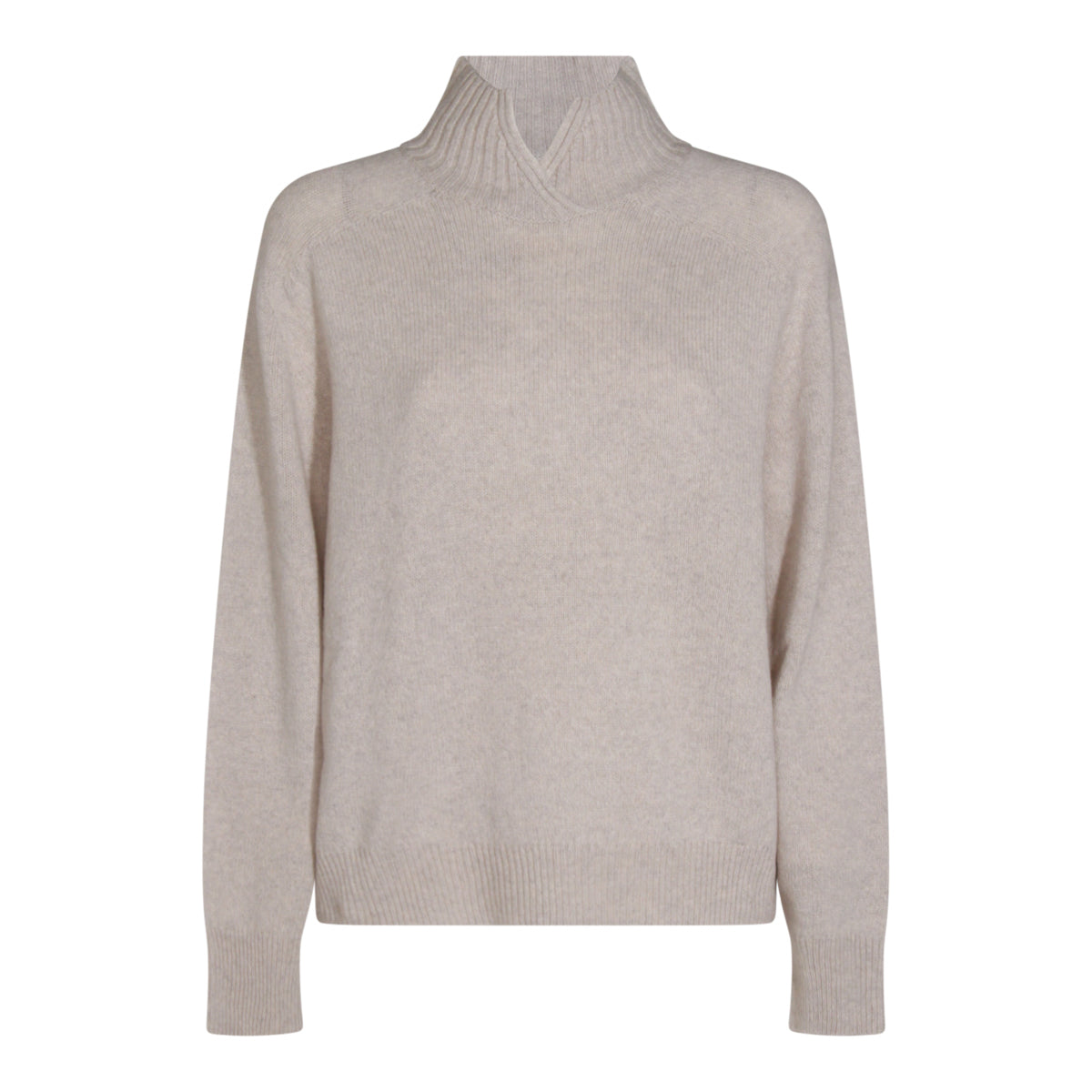 Light Grey Cashmere Knitwear