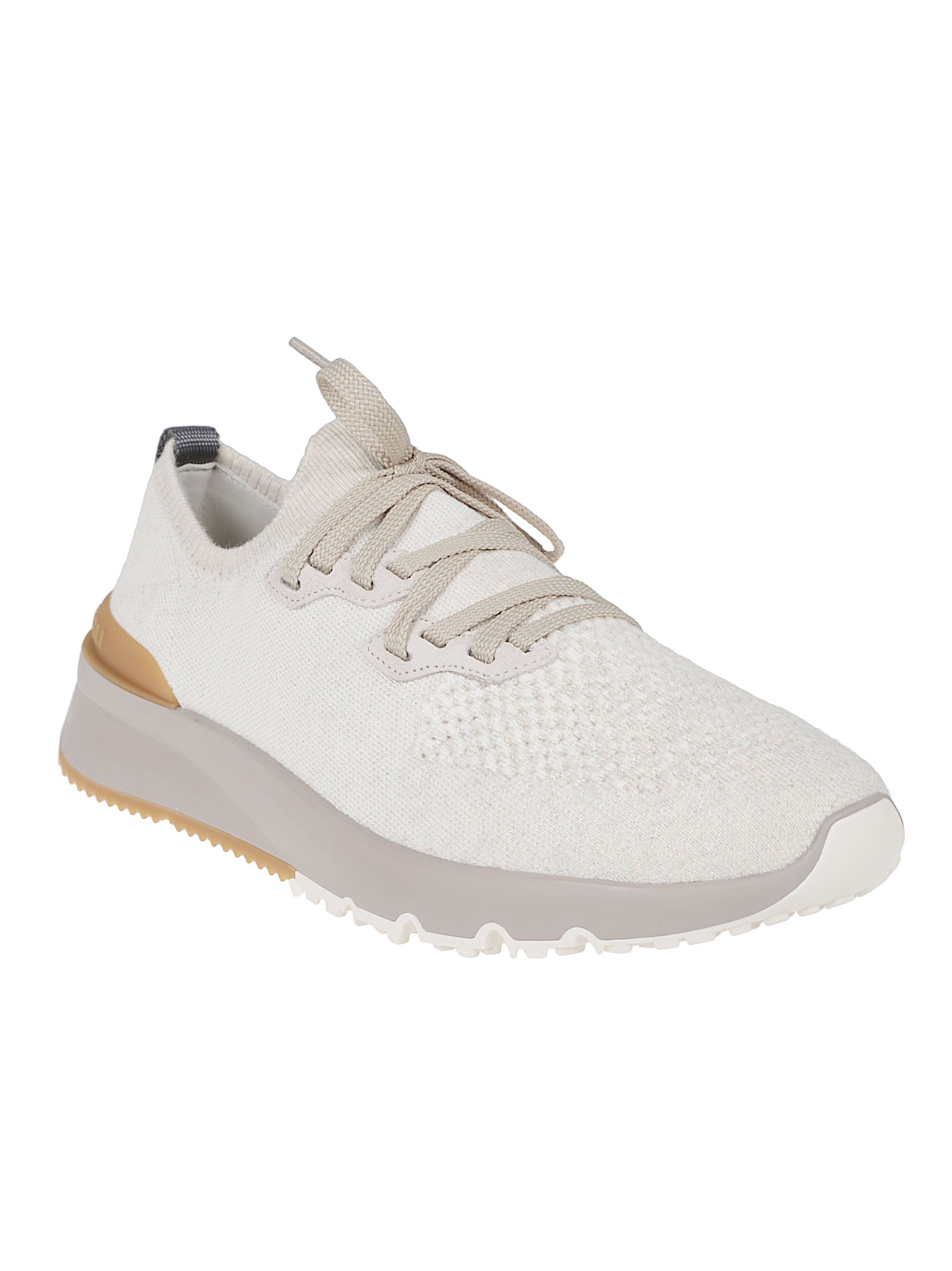 Low-Profile Knitted Sneakers