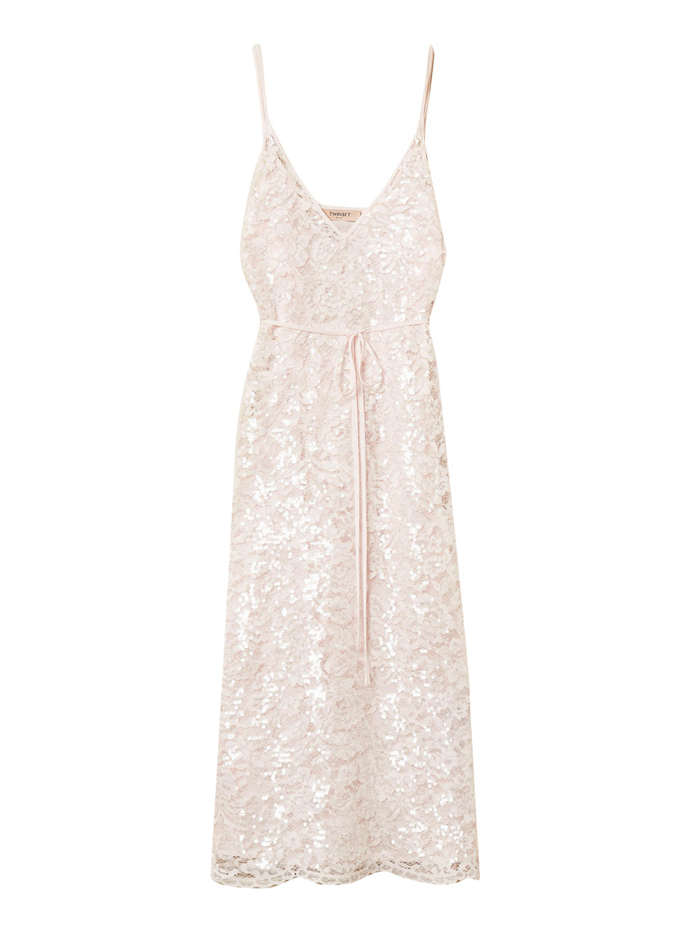 Long Midi Dress with Slip