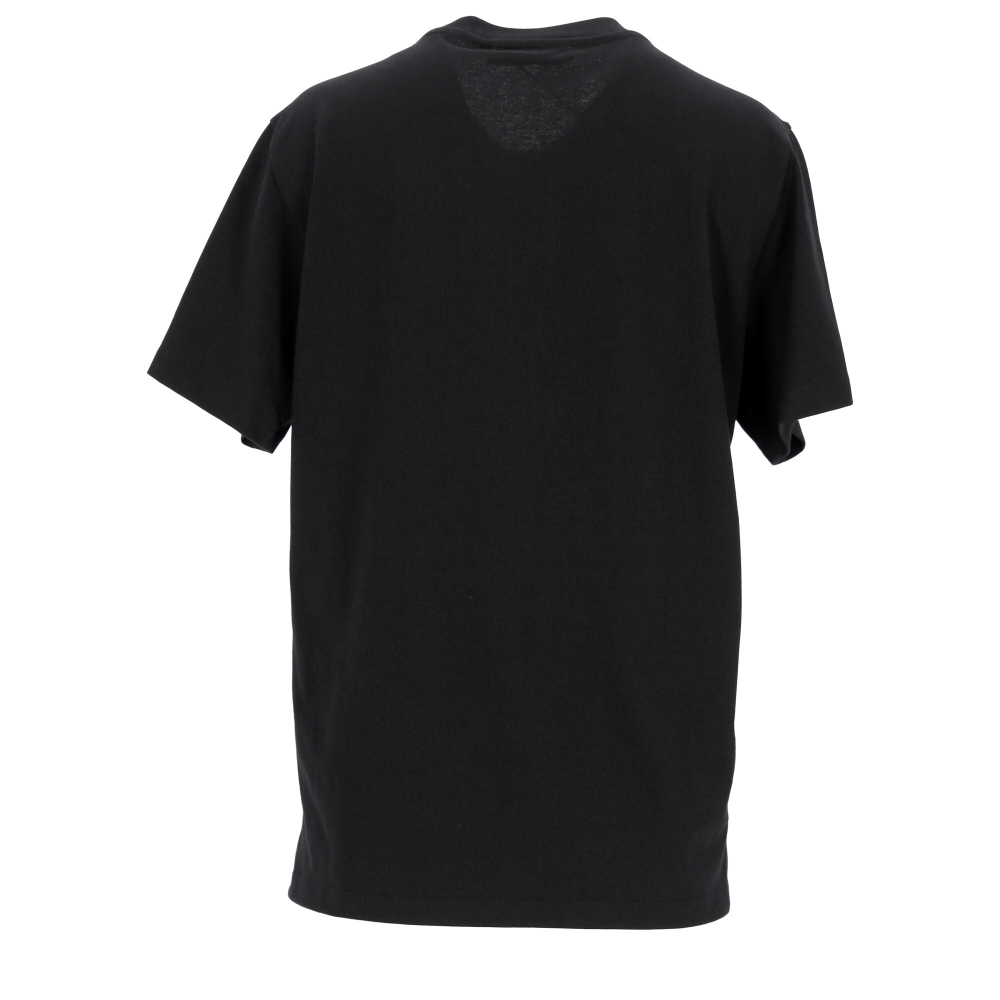 Black Cotton T-Shirt With Iconic Logo