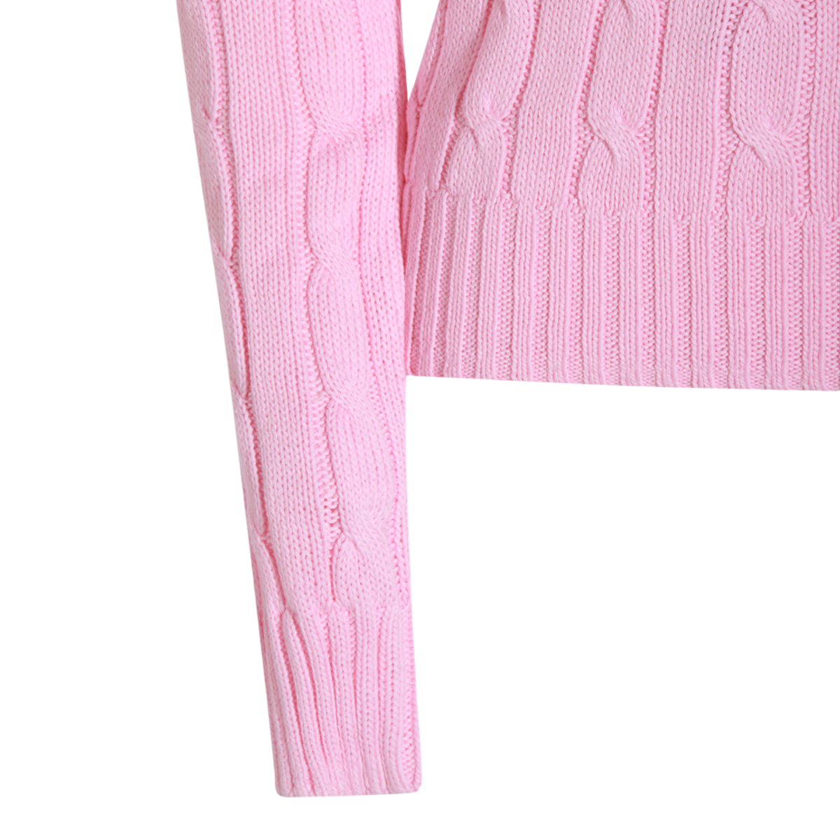 Cable Knit Crew Neck Sweater