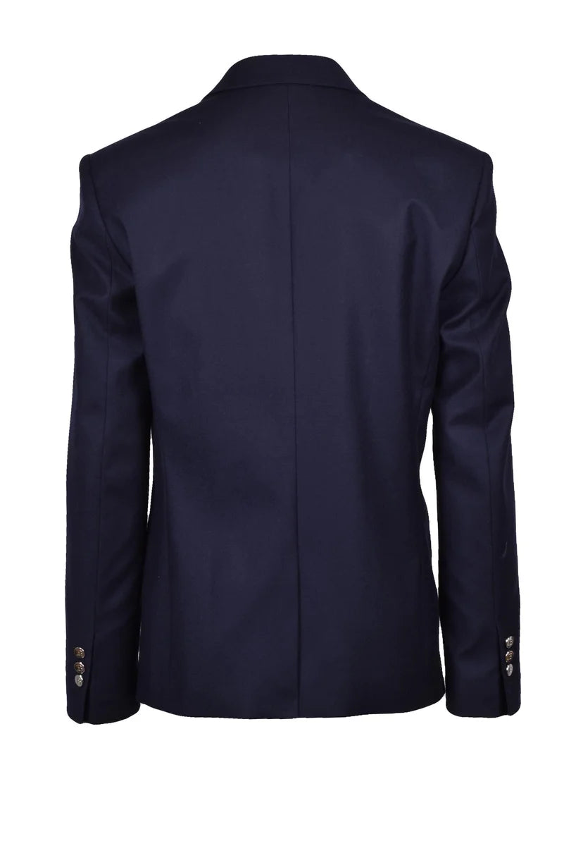 Double-breasted Jacket - Blue