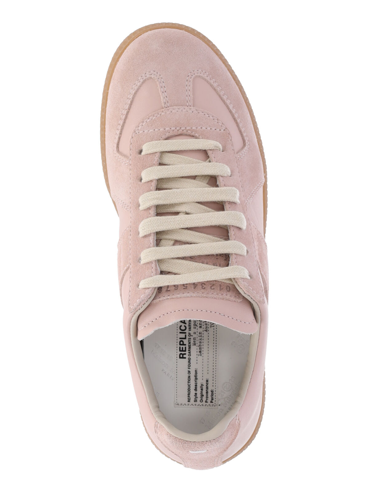 Low-Top Sneakers with Suede Detail