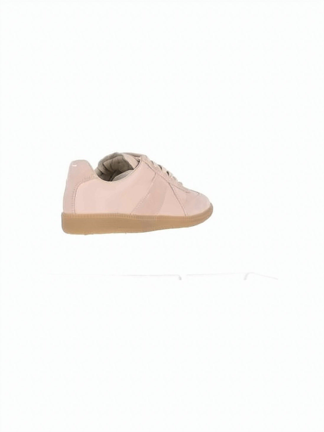 Low-Profile Sneakers with Smooth and Suede Leather Combination