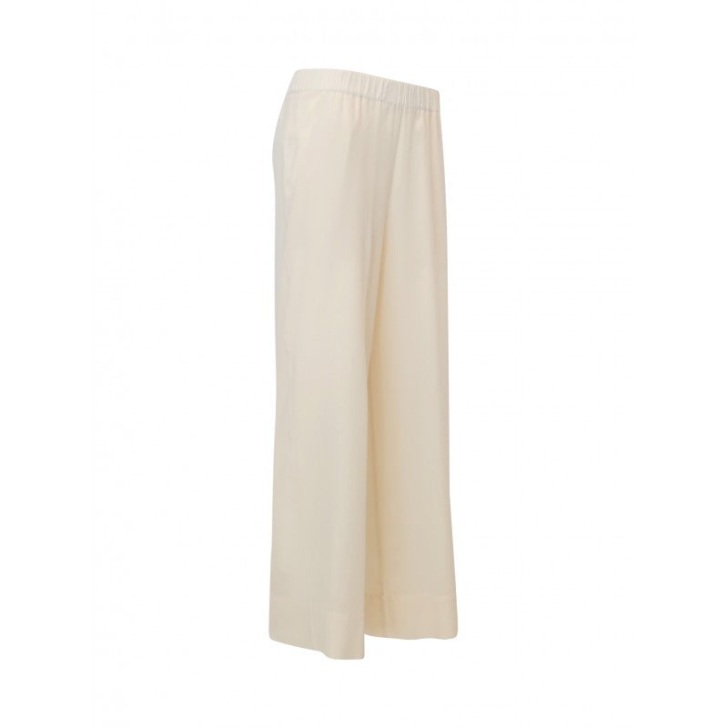 Cream Satin Oilivia Pants