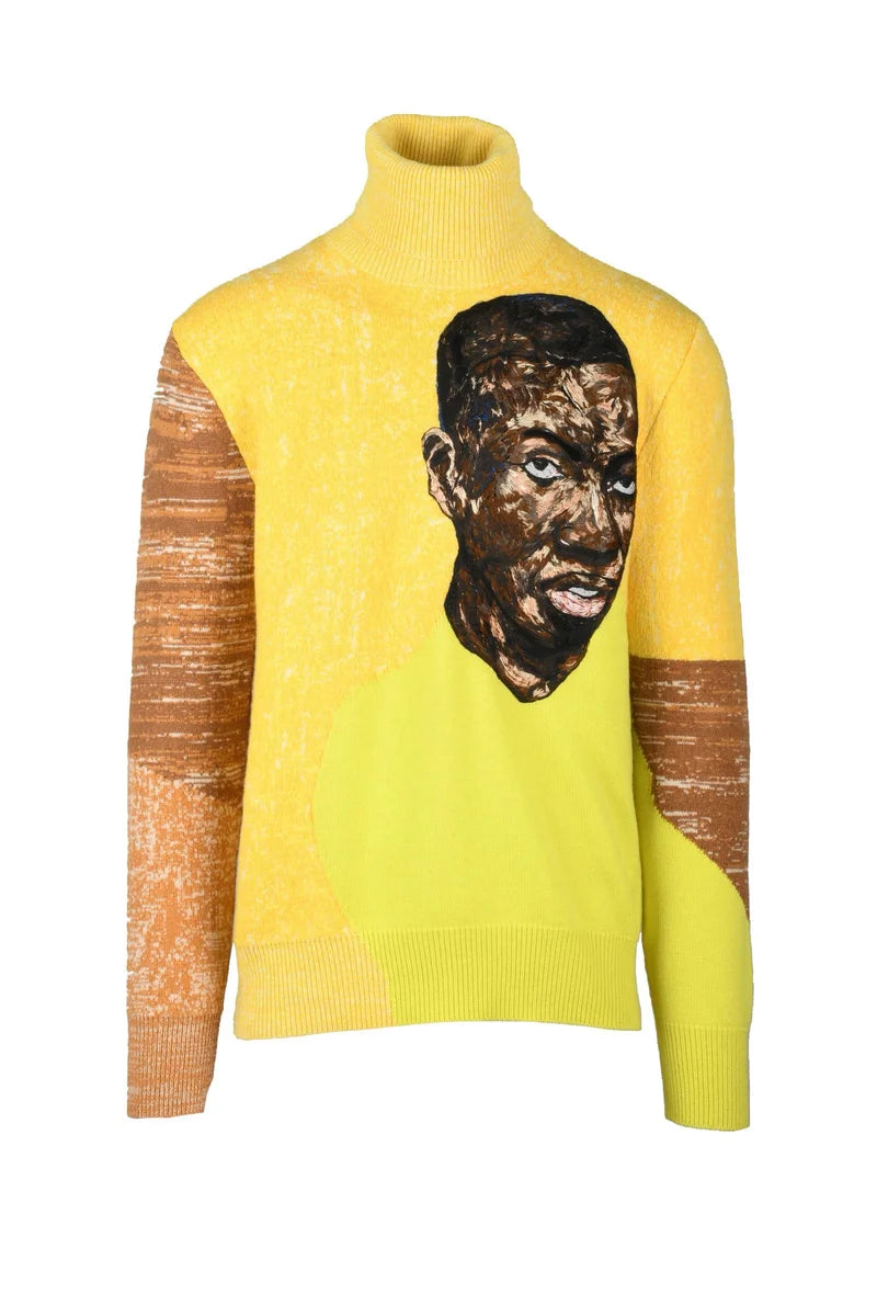 Cashmere Crewneck Sweater - Yellow