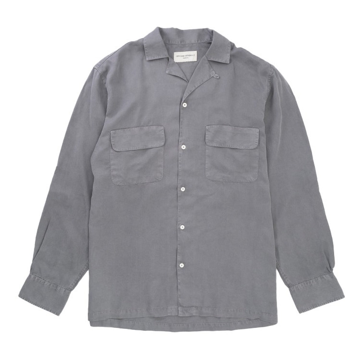 Relaxed-Fit Camp Shirt With Chest Pockets