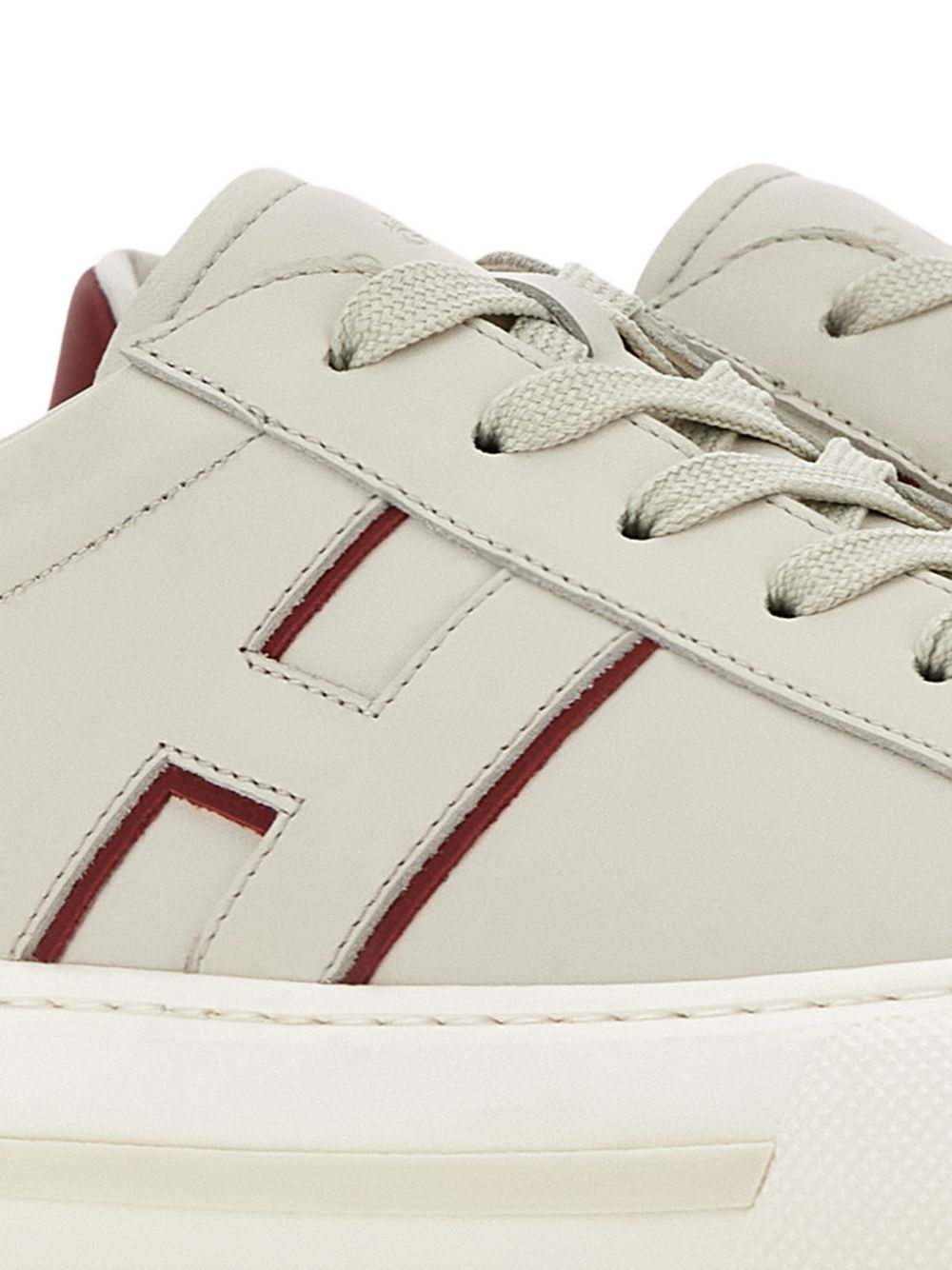 Low-Top Sneakers With Silk And Nylon Upper