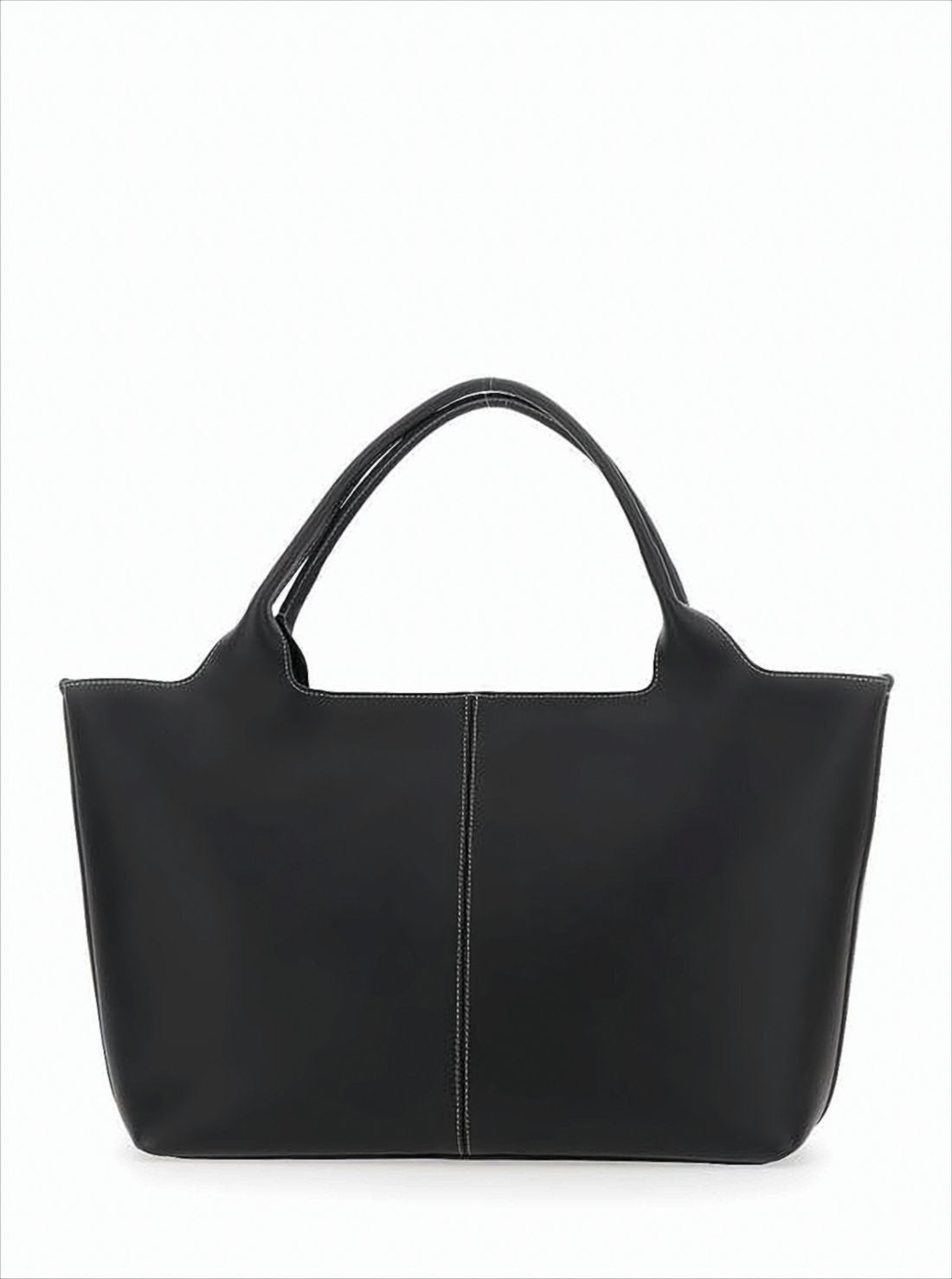 Calf Leather Shoulder Bag with Minimalist Design