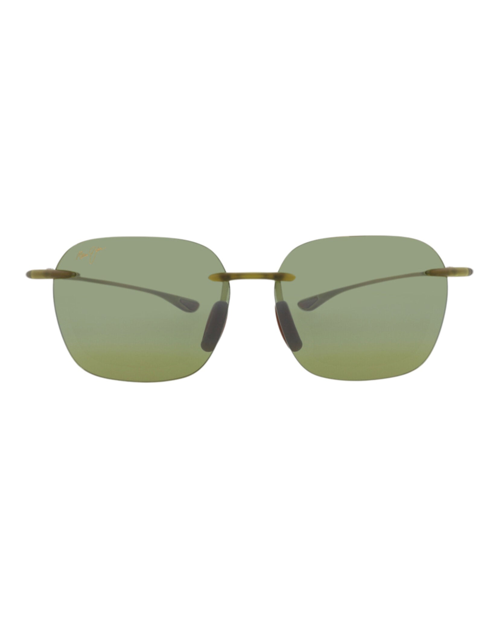 Square-Frame Injection Sunglasses