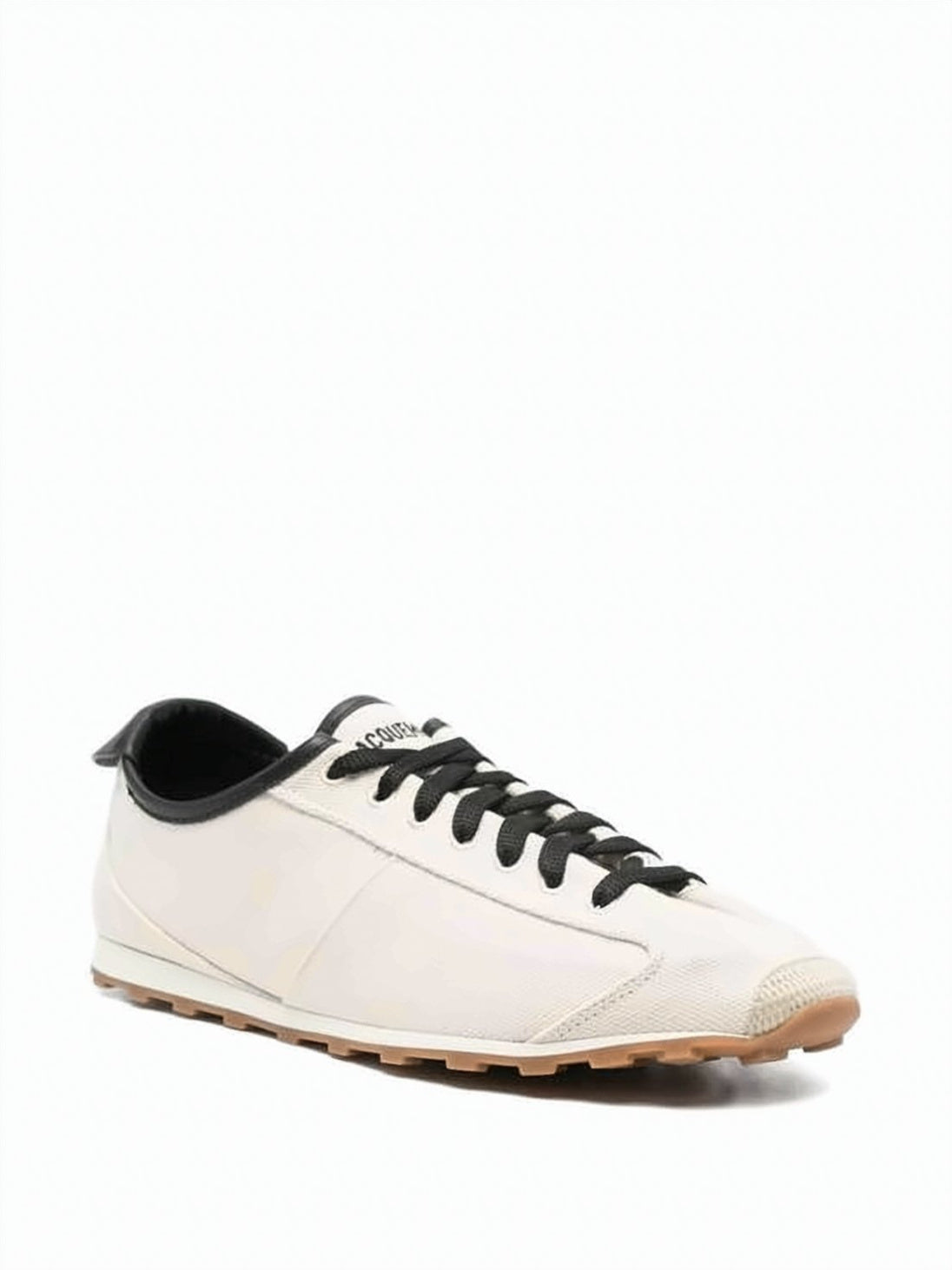 Low-Profile Canvas Sneakers with Textured Outsole