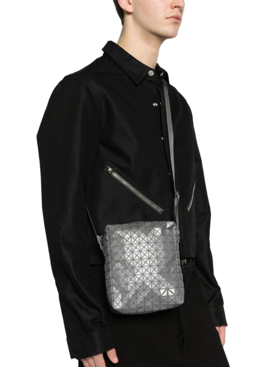 Geometric Triangular Pattern Crossbody Bag