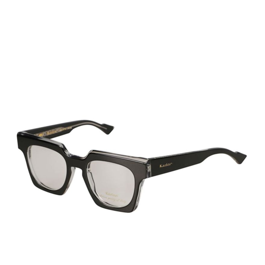 Tanya Glossy Black Square Frame Sunglasses